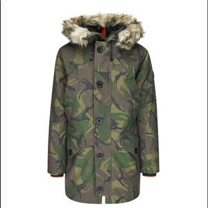 Polo Ralph Lauren down camo parka NWT